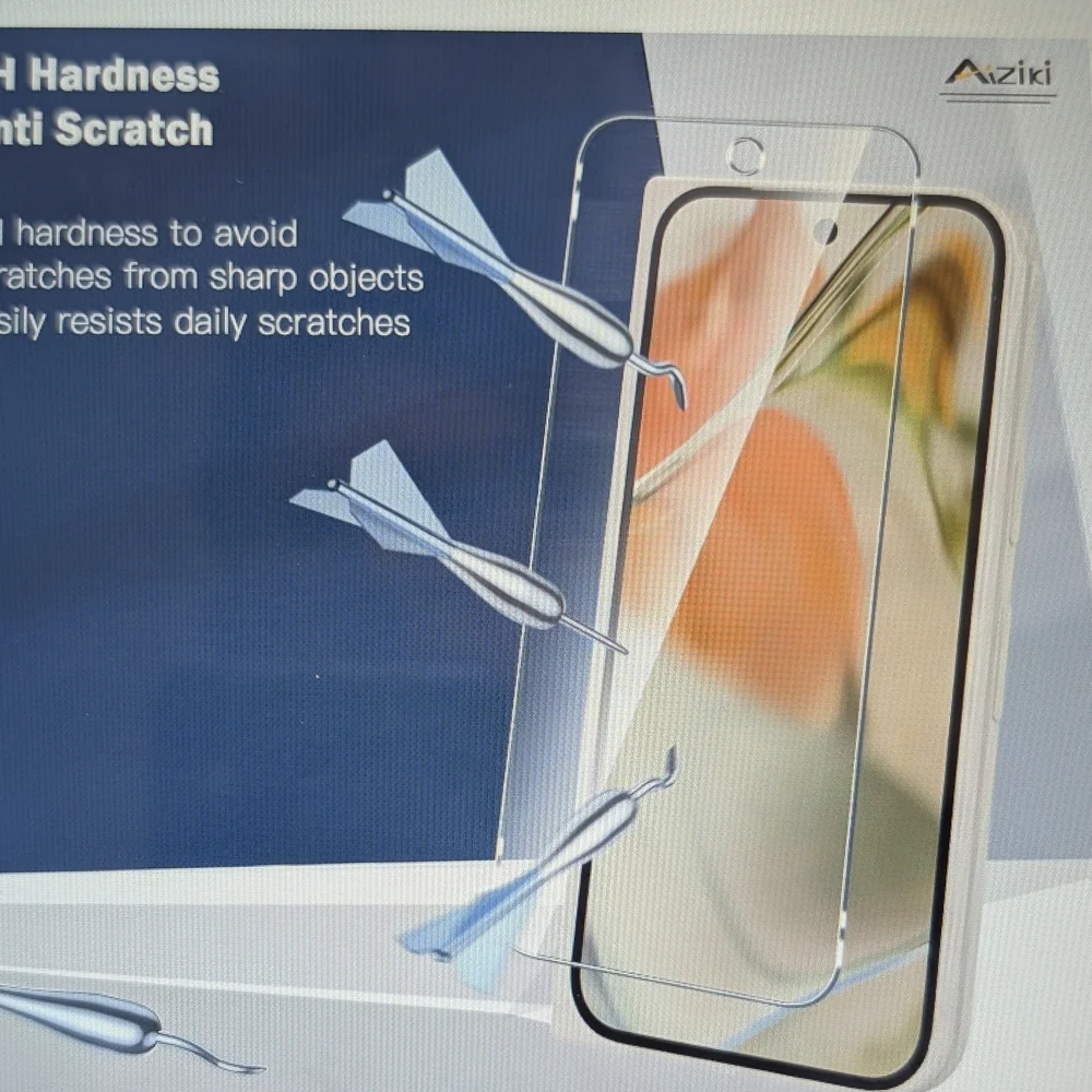 Tempered Glass Screen Protector for Google Pixel 9/9 Pro, 2 Pack